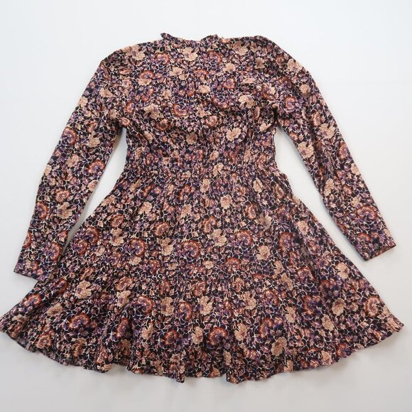 Ulla Johnson Liv Mini Dress Midnight Floral Size 8 - Picture 4 of 10